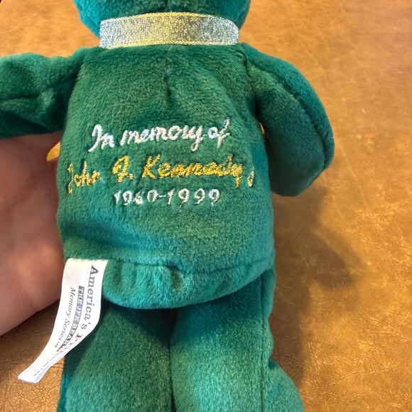 NWT America’s Price JFK Jr. Memory Bear - Picture 3 of 4